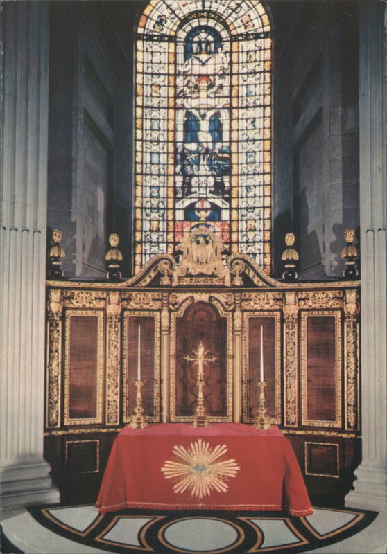 St. Paul's Cathedral: American Memorial Chapel Altar London United Kingdom