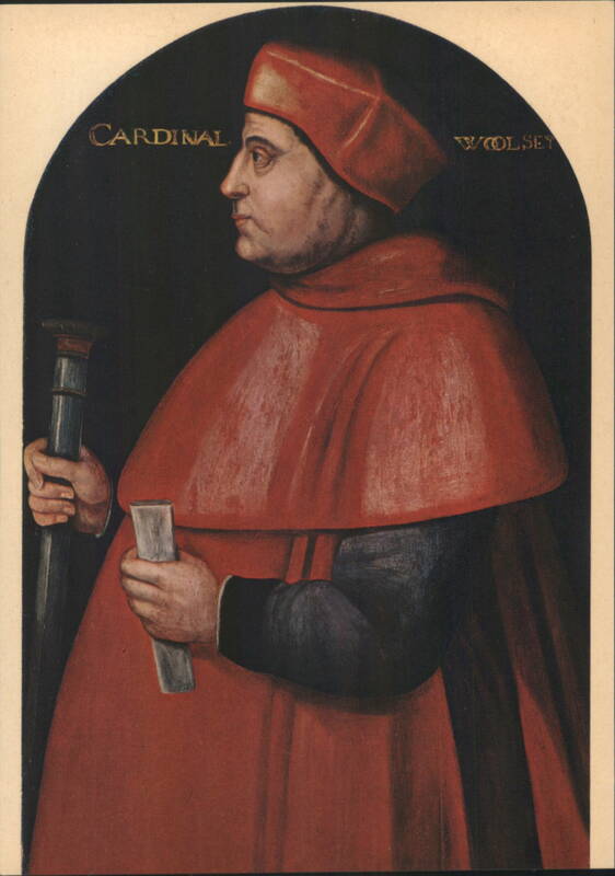 Cardinal Thomas Wolsey, 1475?-1530 Portrait Unknown