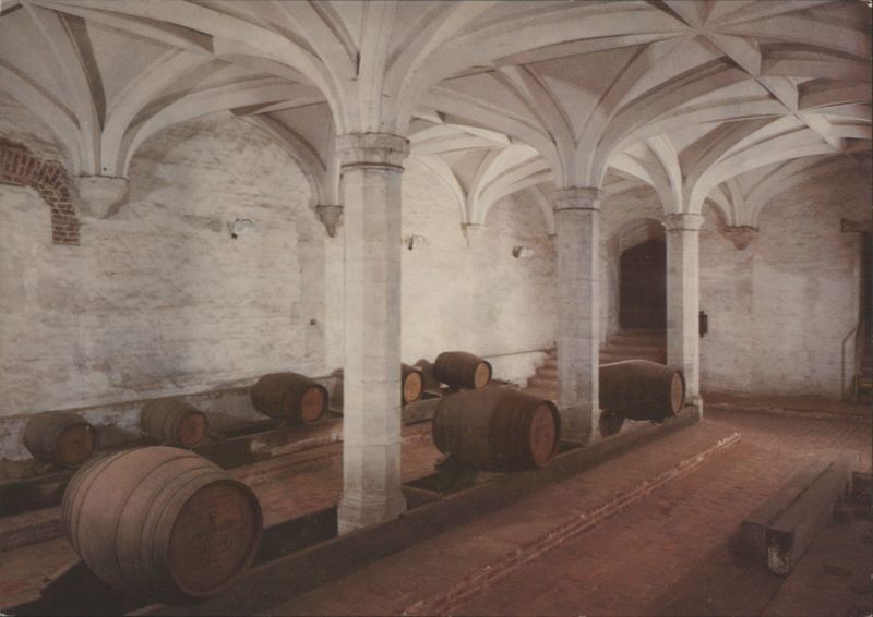 Hampton Court Palace Wine Cellar, England