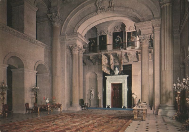 Blenheim Palace: The Great Hall England