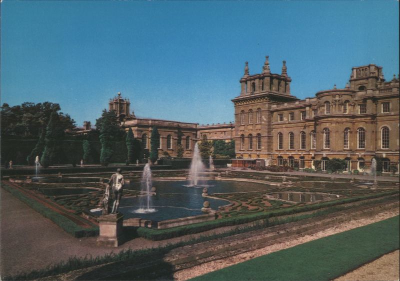 Blenheim Palace: The French Water Gardens United Kingdom