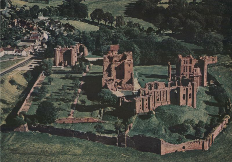 Kenilworth Castle, Warwickshire, Air View England Aerofilms Ltd.