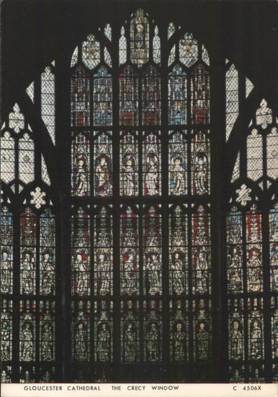 Gloucester Cathedral The Crecy Window England Gloucestershire