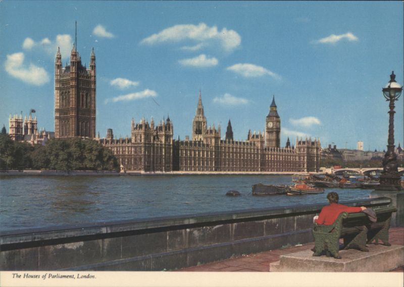 Houses of Parliament, Big Ben, River Thames London United Kingdom