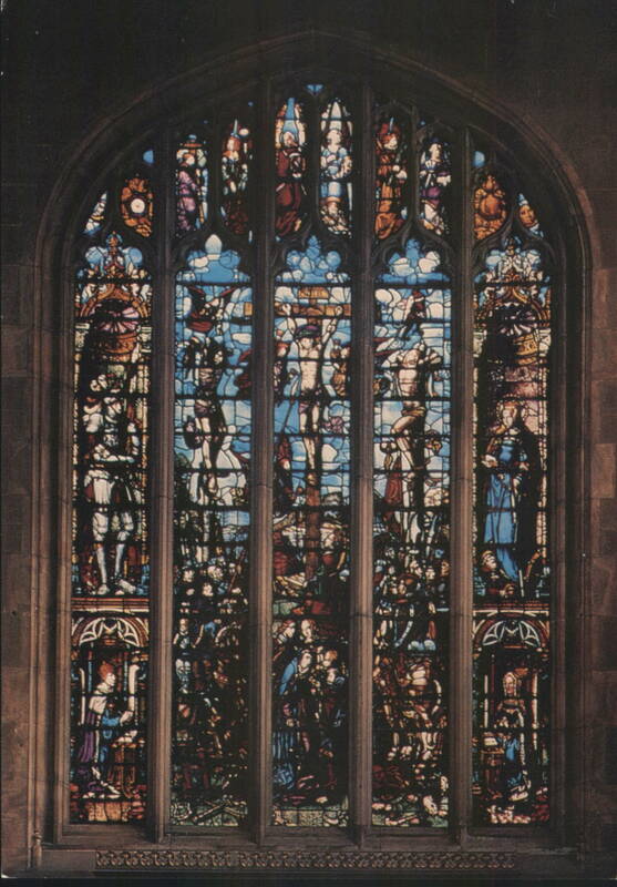 St Margaret's Church East Window, Stained Glass Nicholas Servian