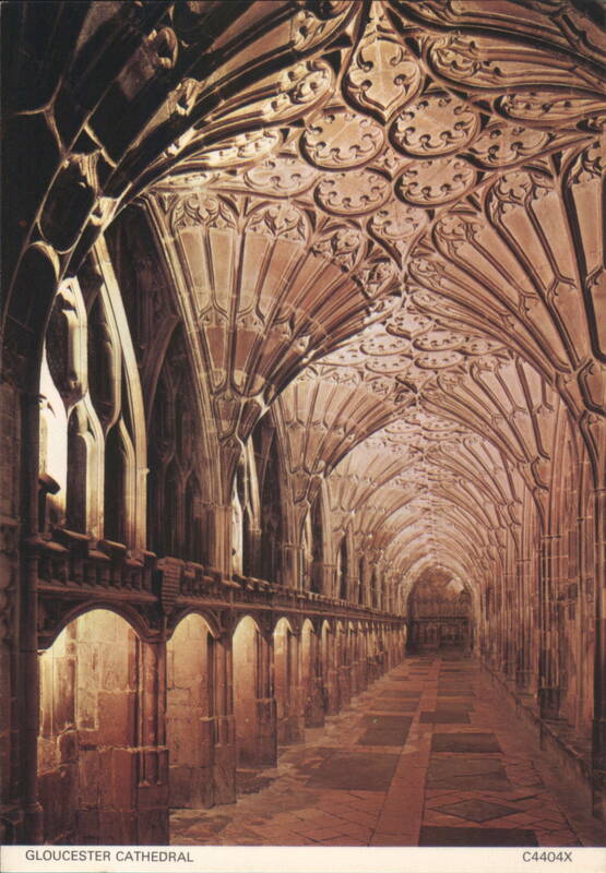 Gloucester Cathedral, South Walk of the Great Cloister England