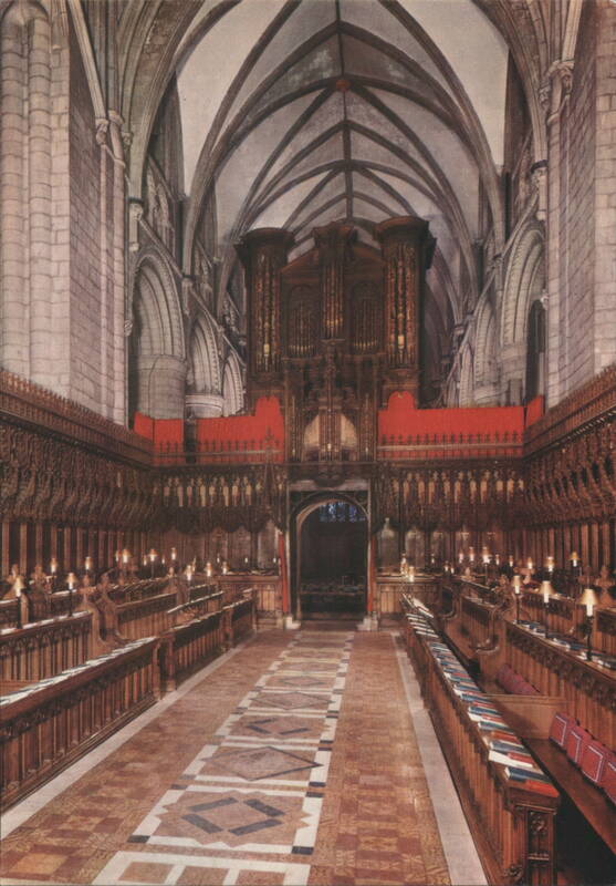 Gloucester Cathedral Choir United Kingdom Gloucestershire