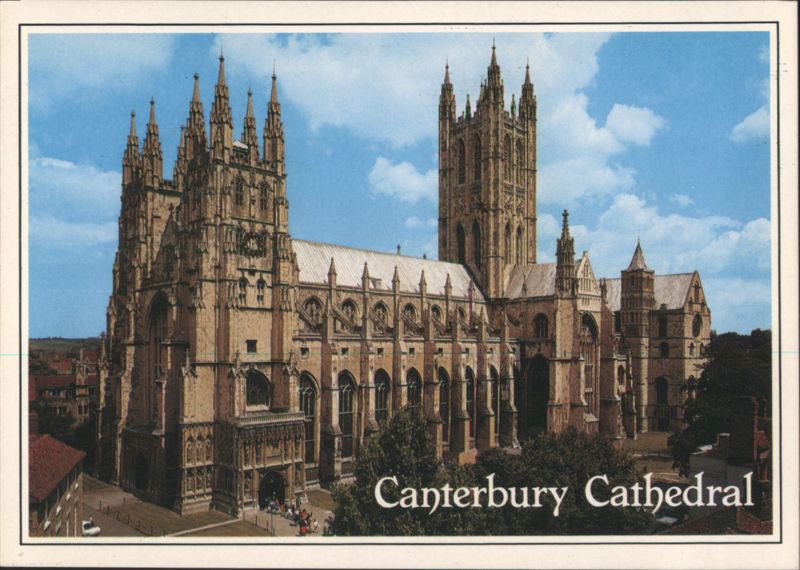 Canterbury Cathedral from the South-West England Kent