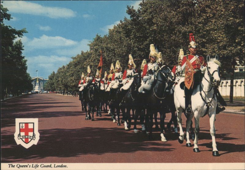 The Queen's Life Guard, The Mall to Horse Guards, London United Kingdom