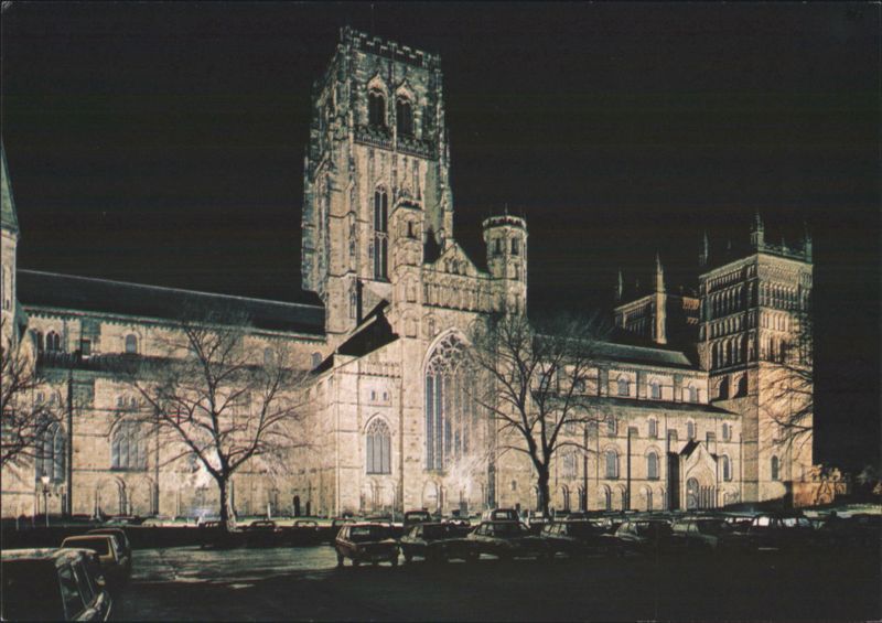 Durham Cathedral Evening on Palace Green England