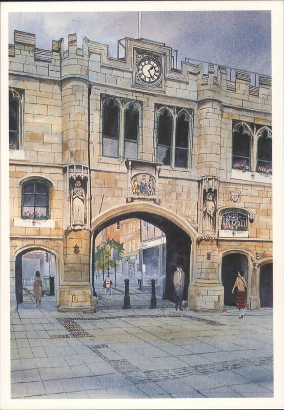 The Stonebow, Lincoln, Guildhall, James I Arms United Kingdom