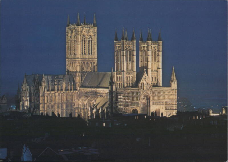 Lincoln Minster Evening England Lincolnshire