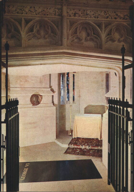 King George VI Memorial Chapel, St. George's Chapel, Windsor England