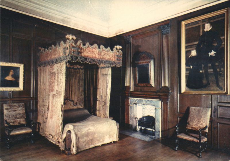 Palace of Holyroodhouse Lord Darnley's Bedroom Scotland