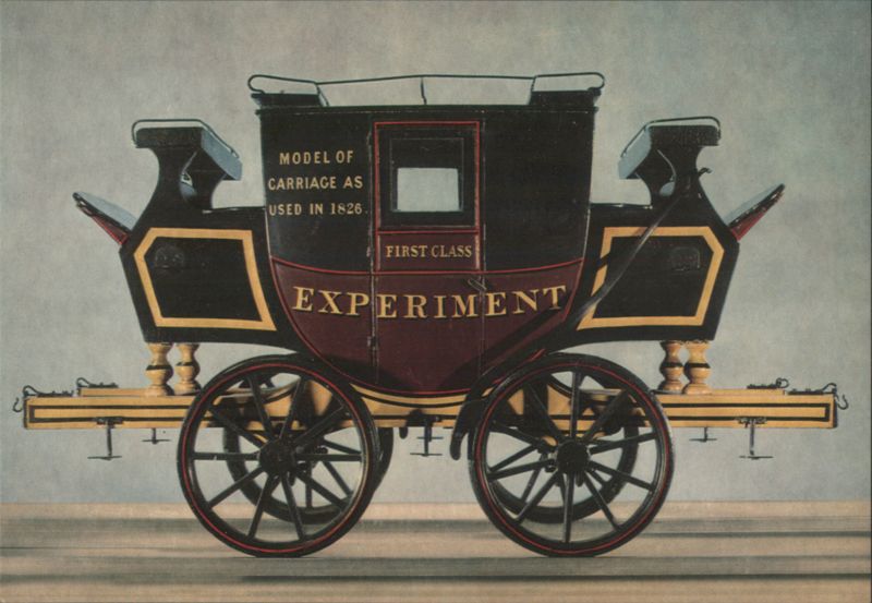 Stockton & Darlington Railway Horse-Drawn Coach Model 1826