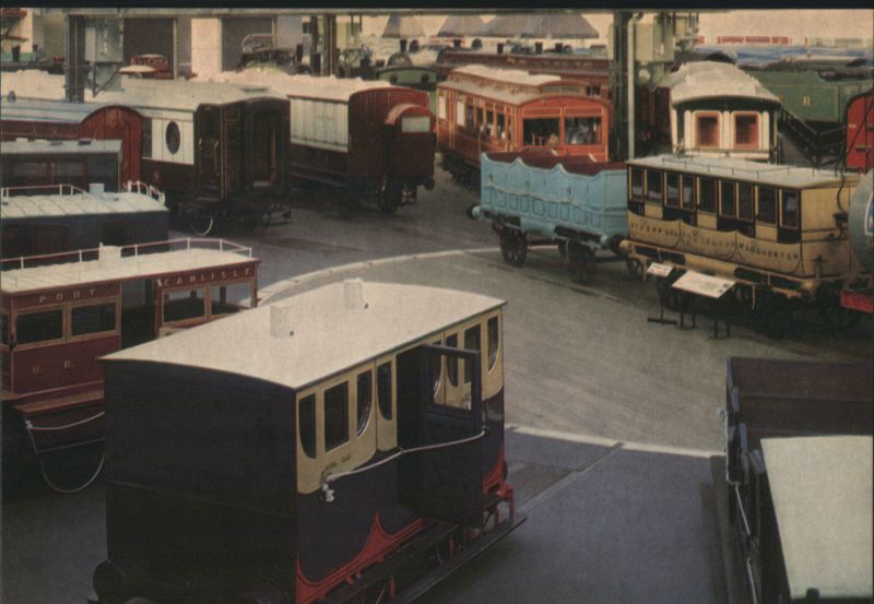 National Railway Museum, York - Carriages in Main Hall United Kingdom