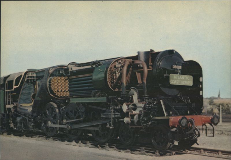 Sectioned Locomotive No. 35029 Ellerman Lines, York United Kingdom