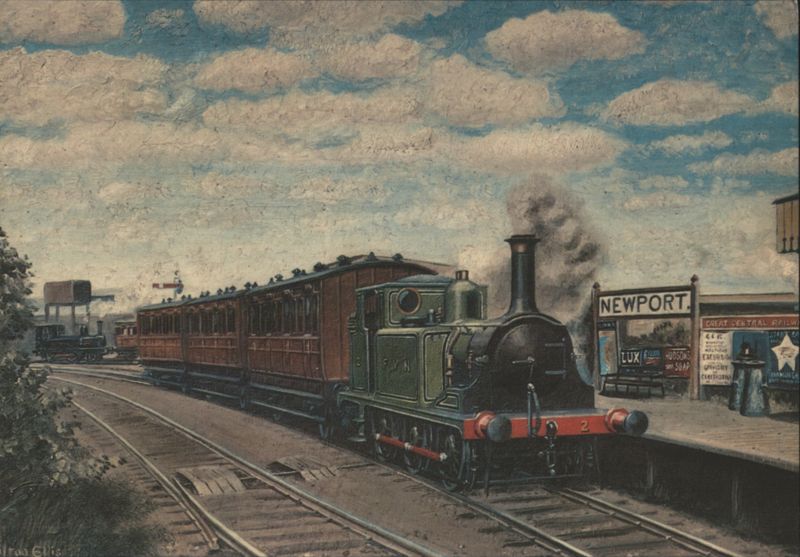 Newport F.Y.N. Station 1919, Terrier No. 2 Train United Kingdom