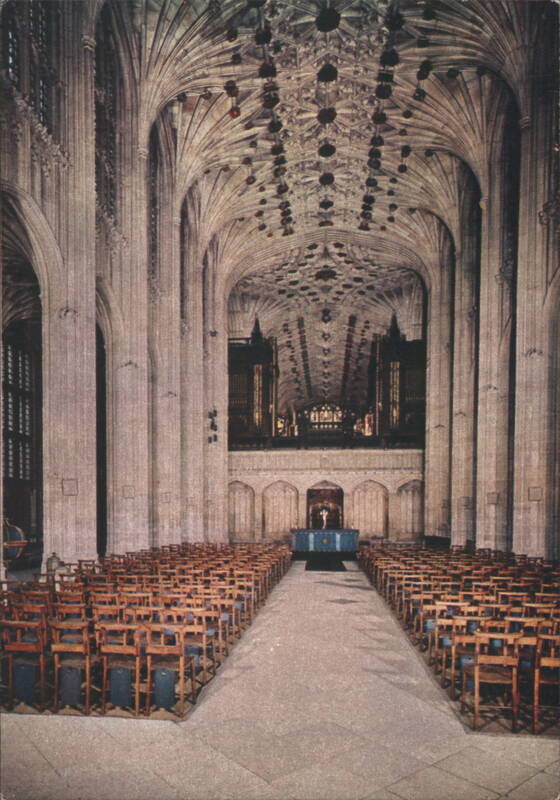 St. George's Chapel, Windsor - Nave & Organ Screen Great Britain
