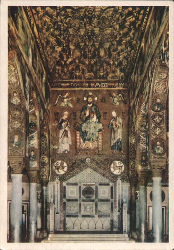 Palermo, Cappella Palatina - The King's Throne Italy