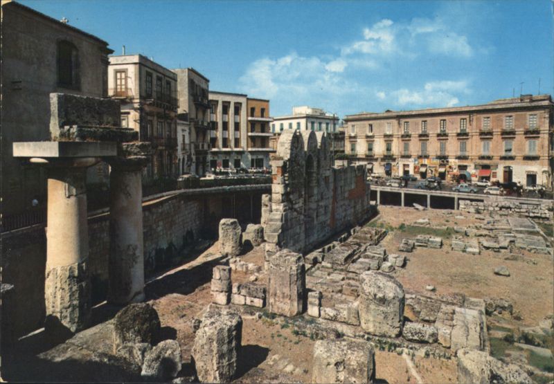 Apollo's Temple, IVth Century A. C., Siracusa Italy