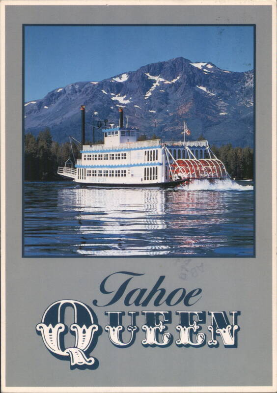 Tahoe Queen Paddlewheel Boat, Lake Tahoe South Lake Tahoe California