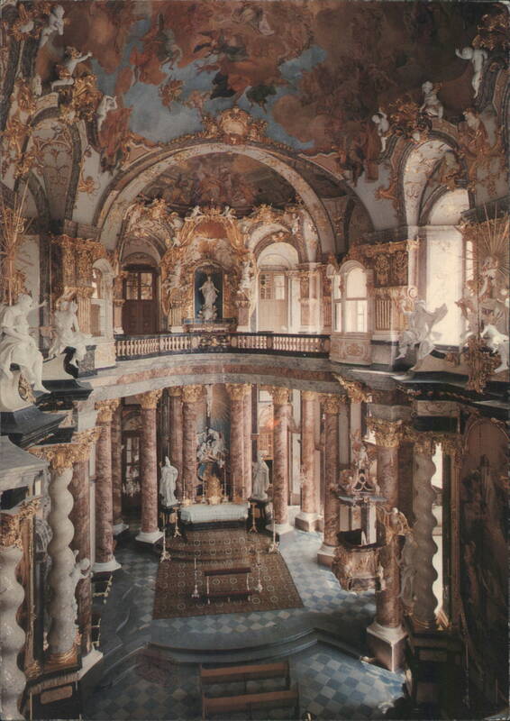 Würzburg Residenz Hofkirche, Neumann & Bossi Baroque Germany