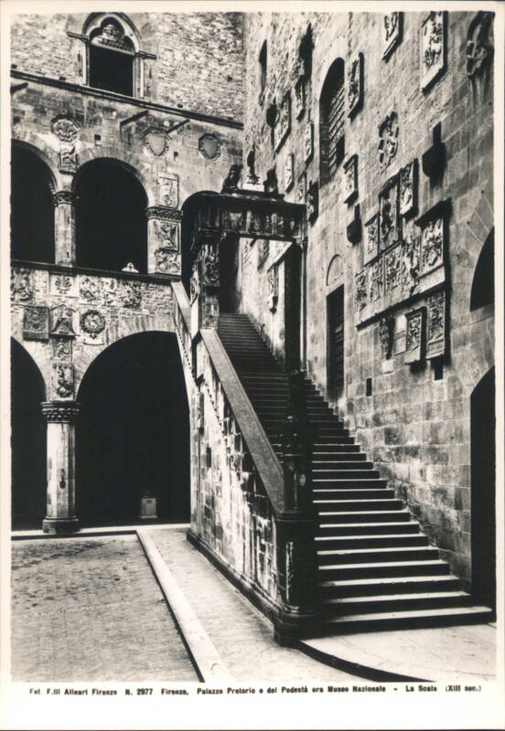 Palazzo Pretorio o del Podestà, La Scala (XIII sec.) Firenze Italy