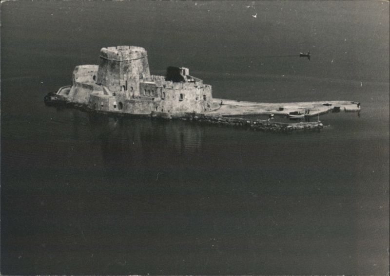 Bourdzi Venetian Fortress Hotel Restaurant, Nauplia Greece