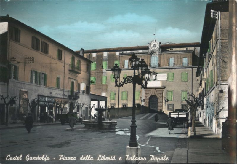 Castel Gandolfo, Piazza della Libertà & Papal Palace Italy