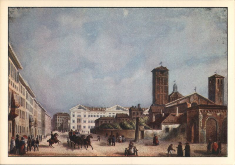 Milano D'Altri Tempi, Piazza S. Ambrogio e Caserma S. Francesco Italy