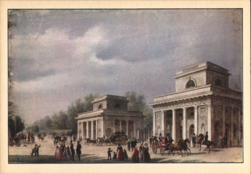 Milano Barriera di Porta Orientale, F. Lose, 1840 Italy