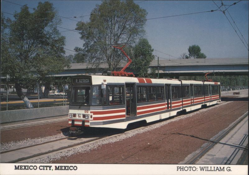 Articulated Re-Built PCC Street Car 010, Mexico City