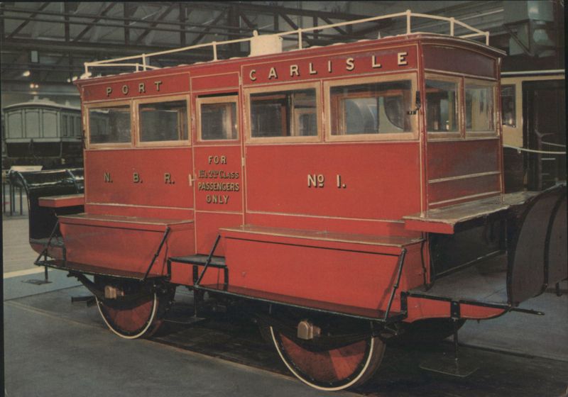 Port Carlisle 'Dandy' Horse-Drawn Railway Carriage 1861