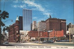 Downtown Business District, Commerce Court, TD Centre Postcard