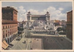 Piazza Venezia and Monument to Victor Emanuel II Postcard
