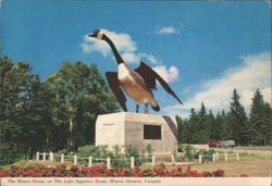 The Wawa Goose, Lake Superior Route, Wawa, ON Postcard