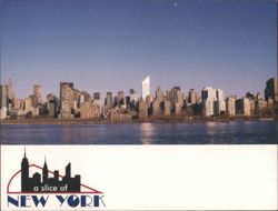 New York City Skyline - a slice of NEW YORK Postcard