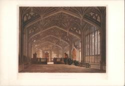 Divinity School, Oxford Postcard