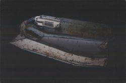 Willie Cole: Mother and Child, 2002, Montclair Art Museum Postcard