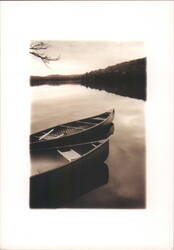 Two Canoes Postcard