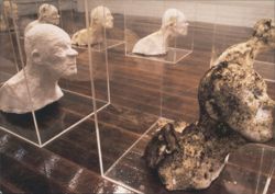 Ladislav Carny, Phase of Nigreda, Sculpture Installation Postcard