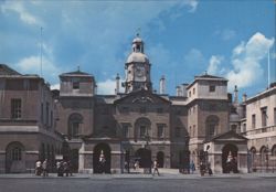 Horse Guards, Whitehall, London - Changing of the Guard Postcard