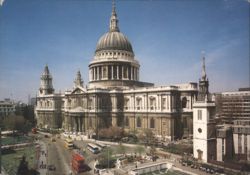 St. Paul's Cathedral, View from the South East Postcard