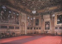Palace of Westminster, Queen's Robing Room Postcard