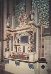 Mompesson Tomb, Salisbury Cathedral, South Aisle Postcard