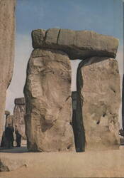 Stonehenge Trilithon 57, 58, 158 Postcard