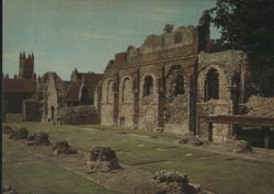 St. Augustine's Abbey, Canterbury, Kent, Nave North-West Postcard