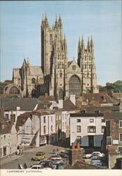 Canterbury Cathedral from the Friars Postcard