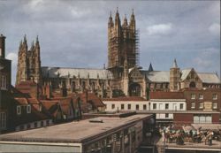 Canterbury Cathedral, South Side View Postcard